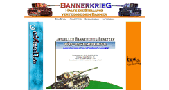 Desktop Screenshot of bannerkrieg.rainerles.de